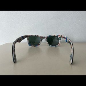 Ray-Ban NYC Subway Print Junior Wayfrarer
